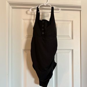 Black maternity swimsuit. Used a handful of times